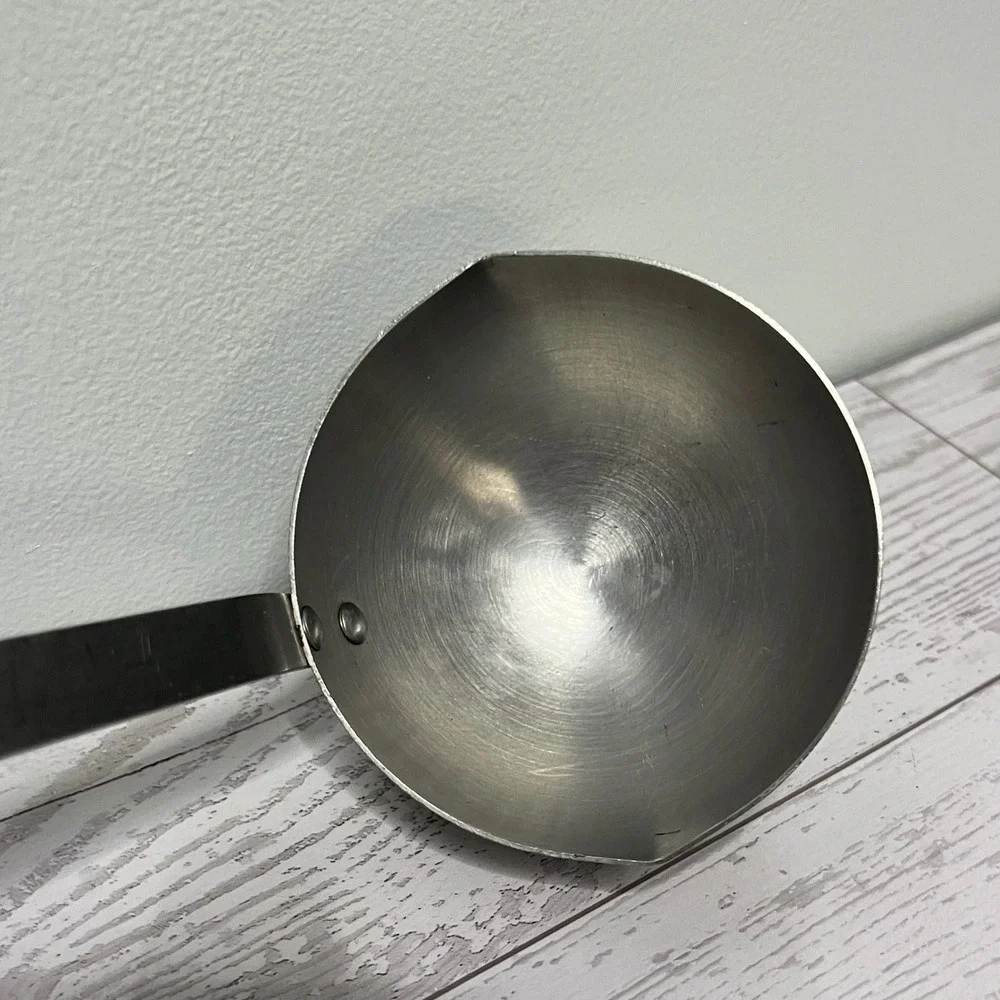 Vintage‎ Cutco Ladle No 15 Brown Swirl Handle Stainless Steel 12
